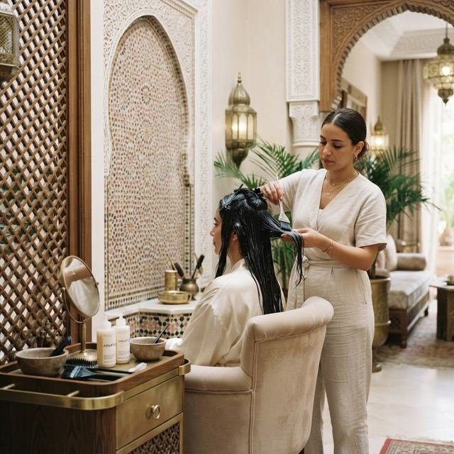 Lissage indien (Mahal / Amlaplex)